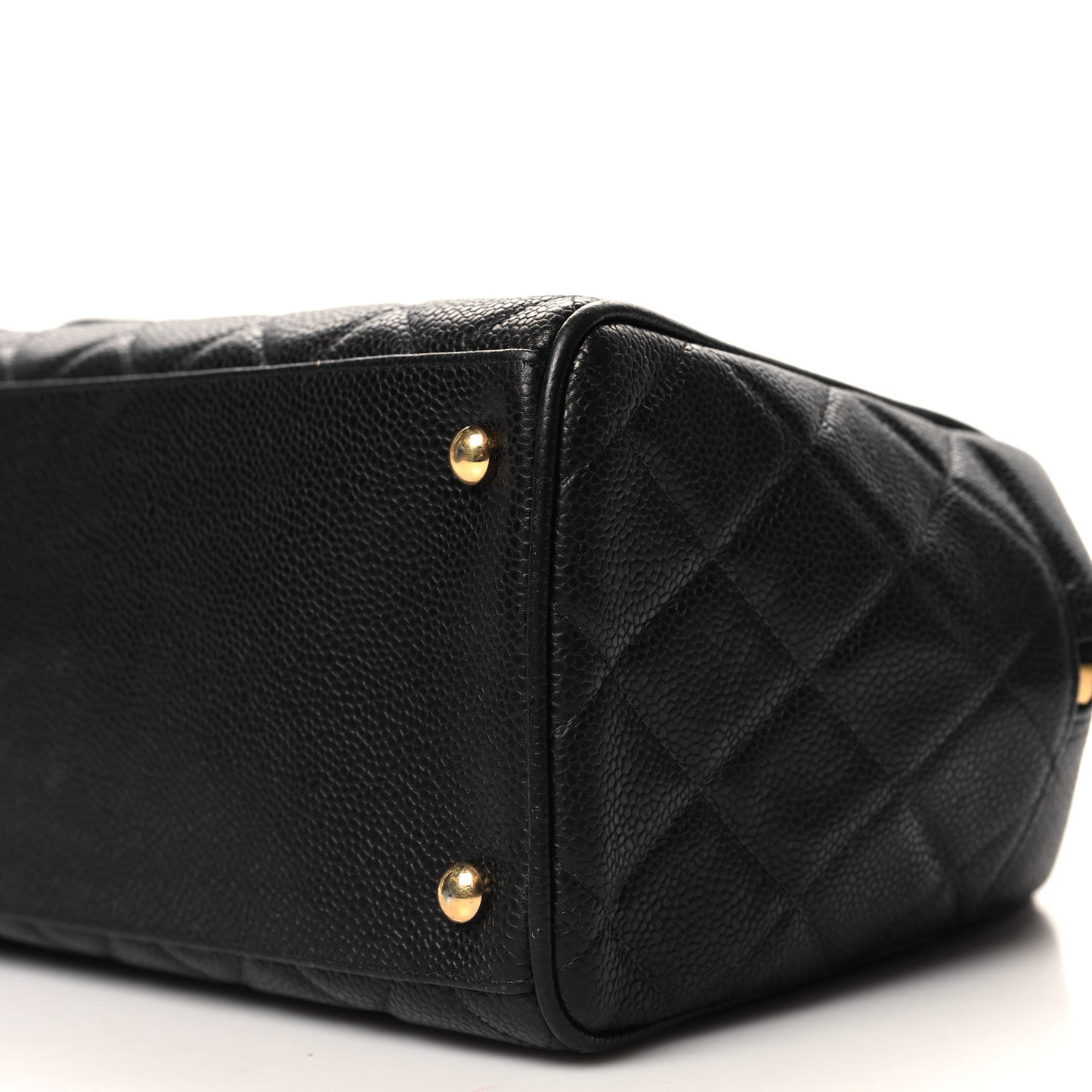 Caviar Quilted Boston Black
