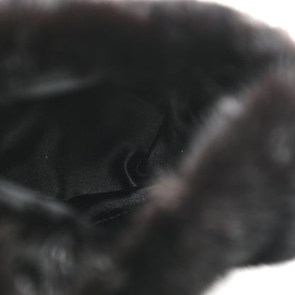 Gucci Mink Fur Hobo Black 5 of 9