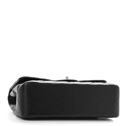 Chanel Lambskin Quilted Jumbo Double Flap Black 4 of 13