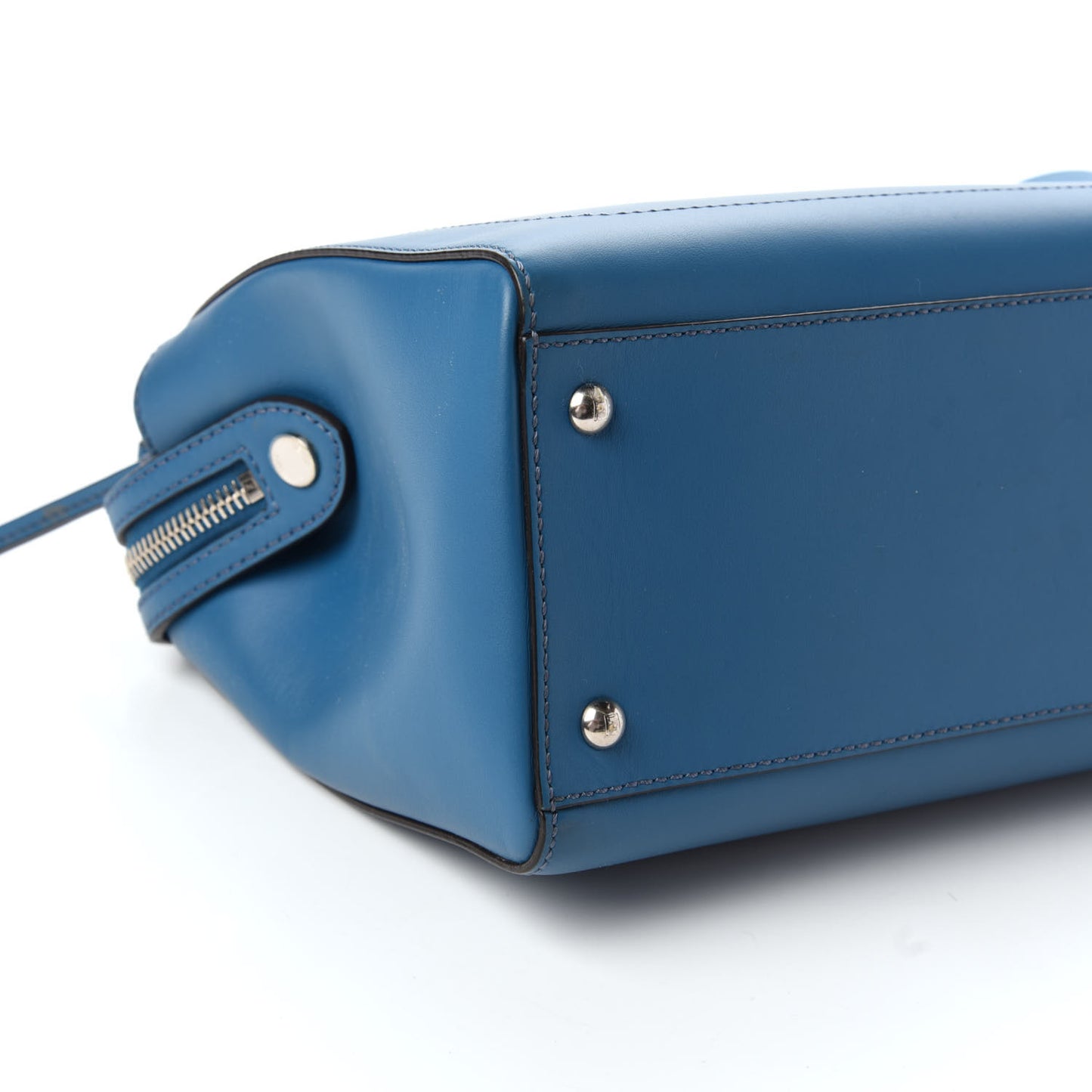 Vitello Baltico Dolce DotCom Satchel Blue