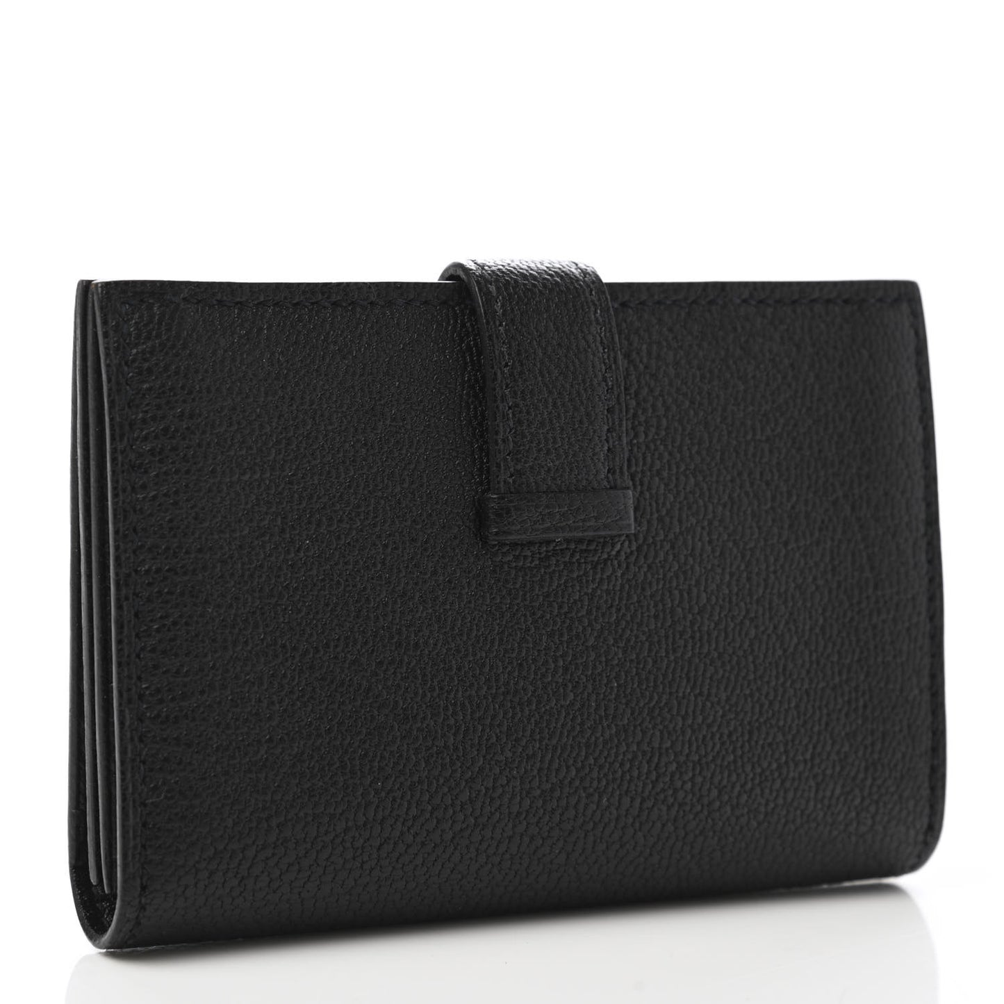 Chevre Mysore Bearn Card Holder Wallet Black