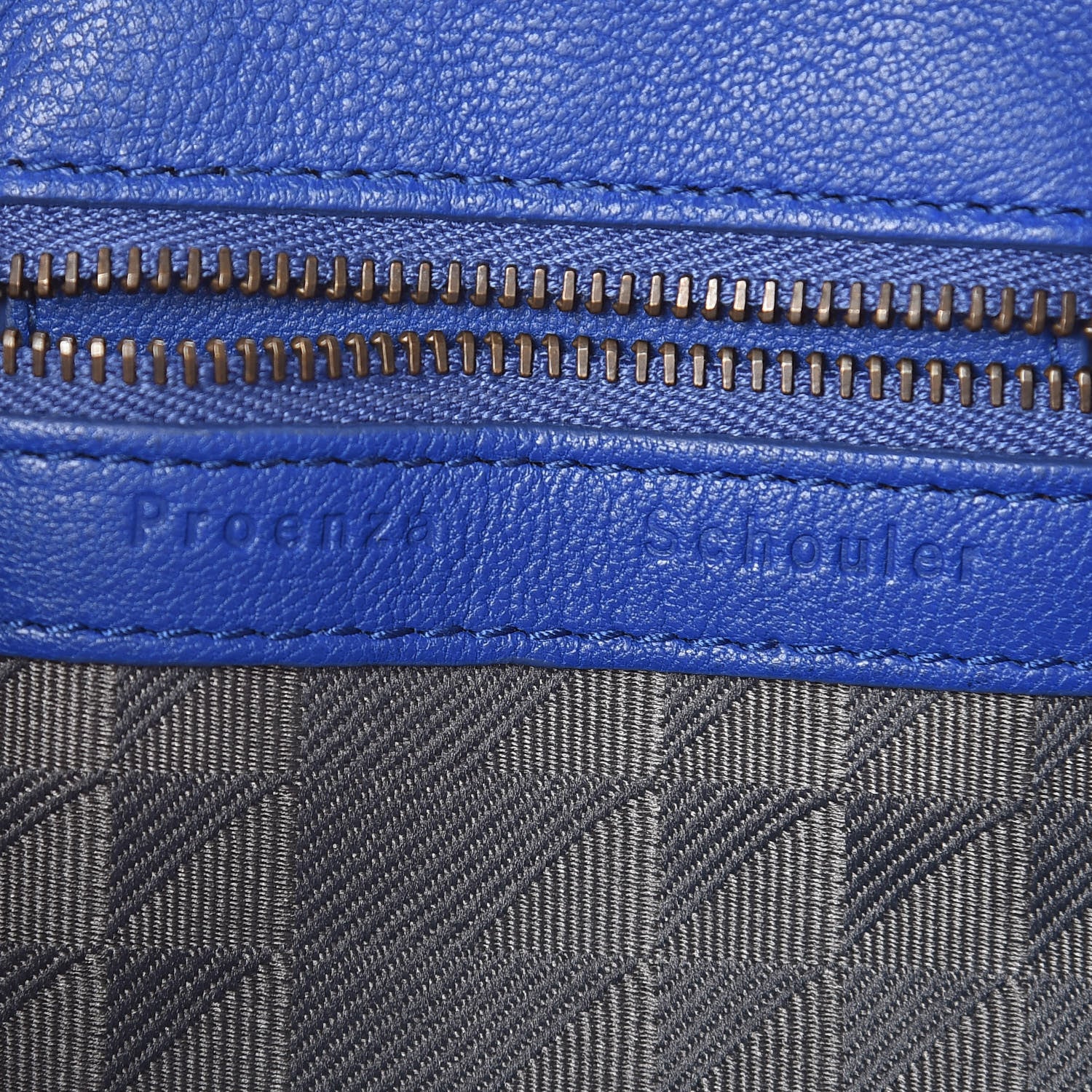 Proenza Schouler Lambskin Tiny PS1 Satchel Royal Blue 8 of 11