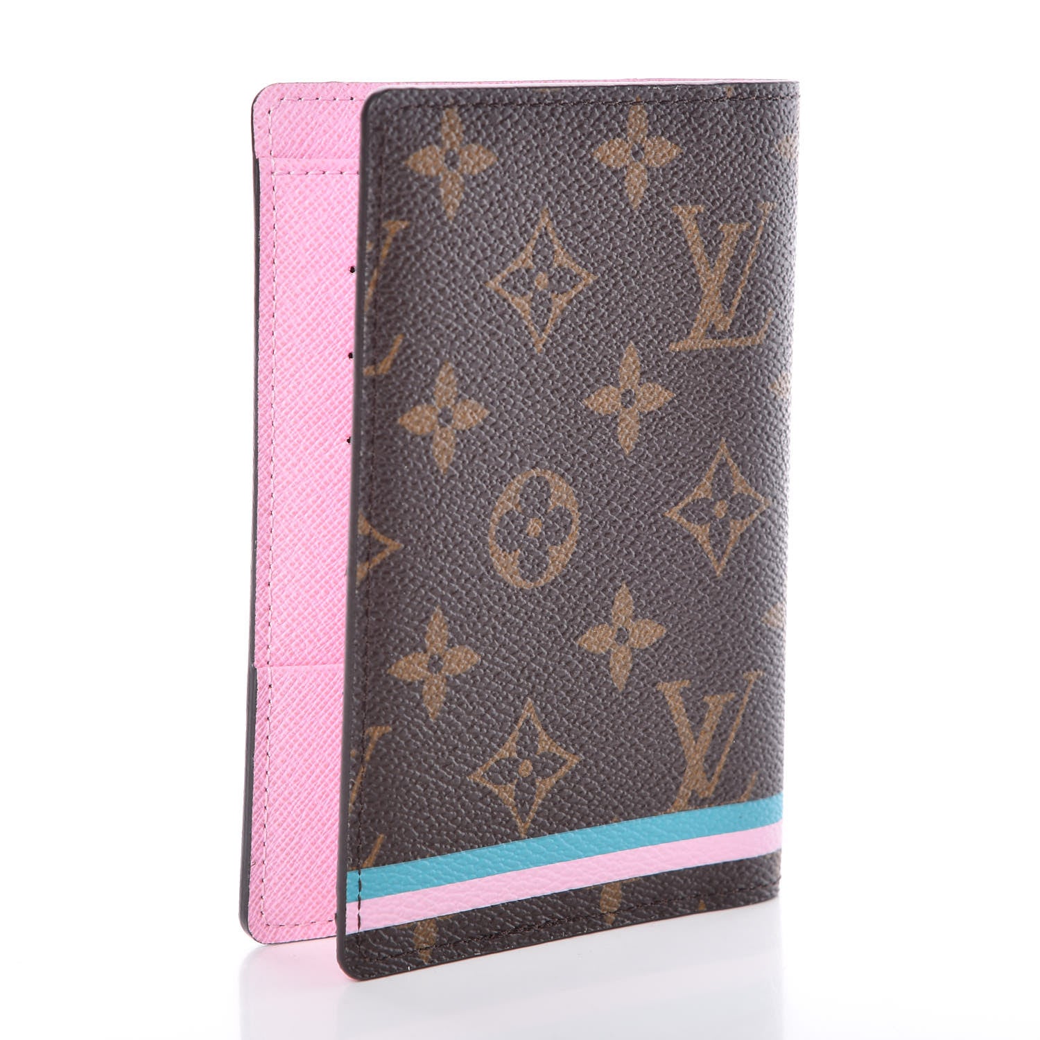 Louis Vuitton Monogram 2016 Christmas Animation Passport Cover Rose Ballerine 3 of 7