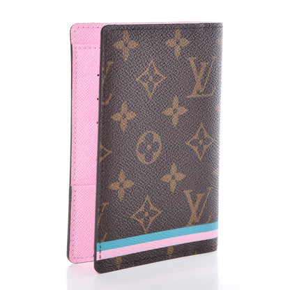 Louis Vuitton Monogram 2016 Christmas Animation Passport Cover Rose Ballerine 3 of 7