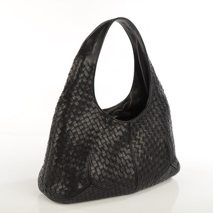 Bottega Veneta Nappa Intrecciato Ball Hobo Nero Black 3 of 9