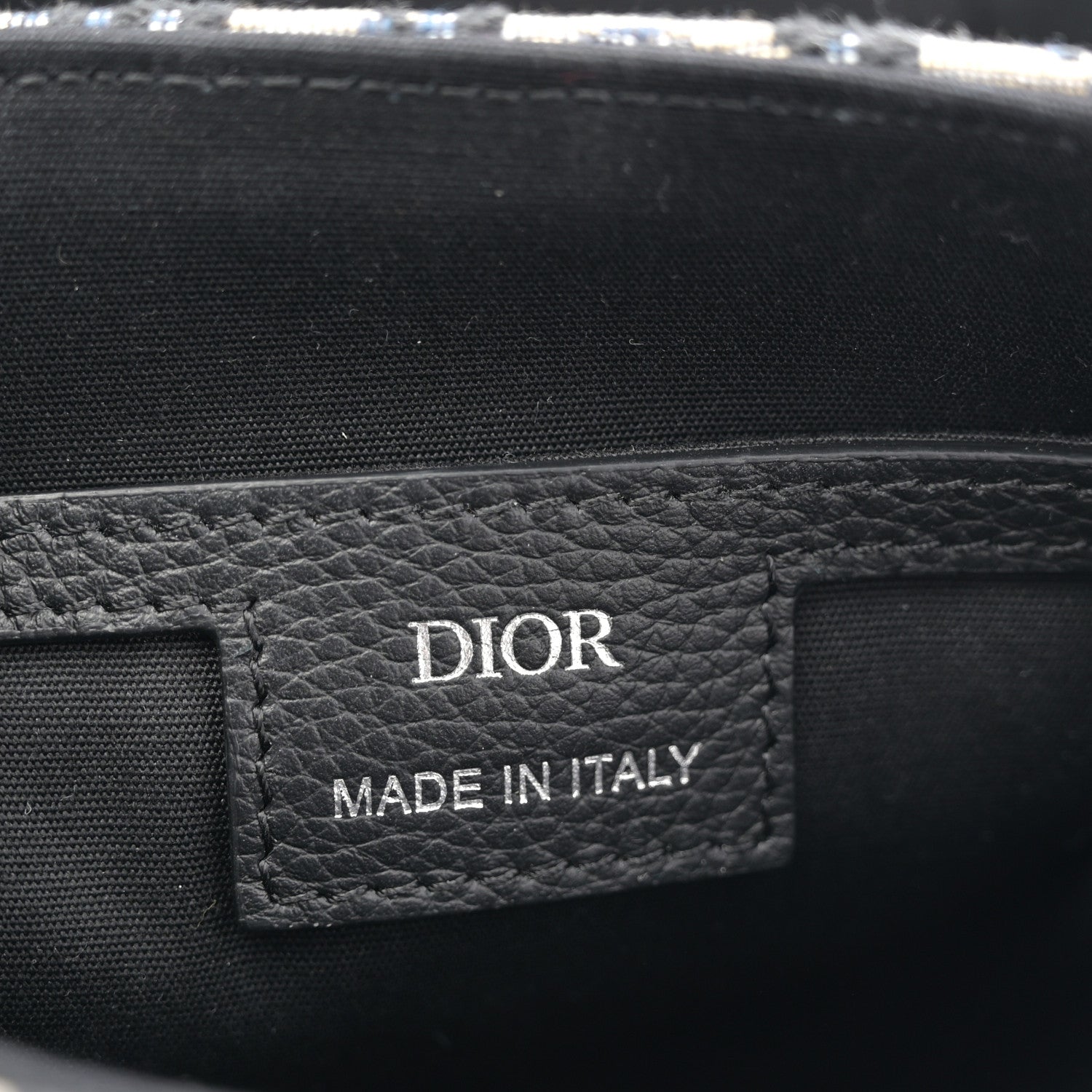Christian Dior Oblique Vertical Mini Messenger Flap Blue 6 of 10