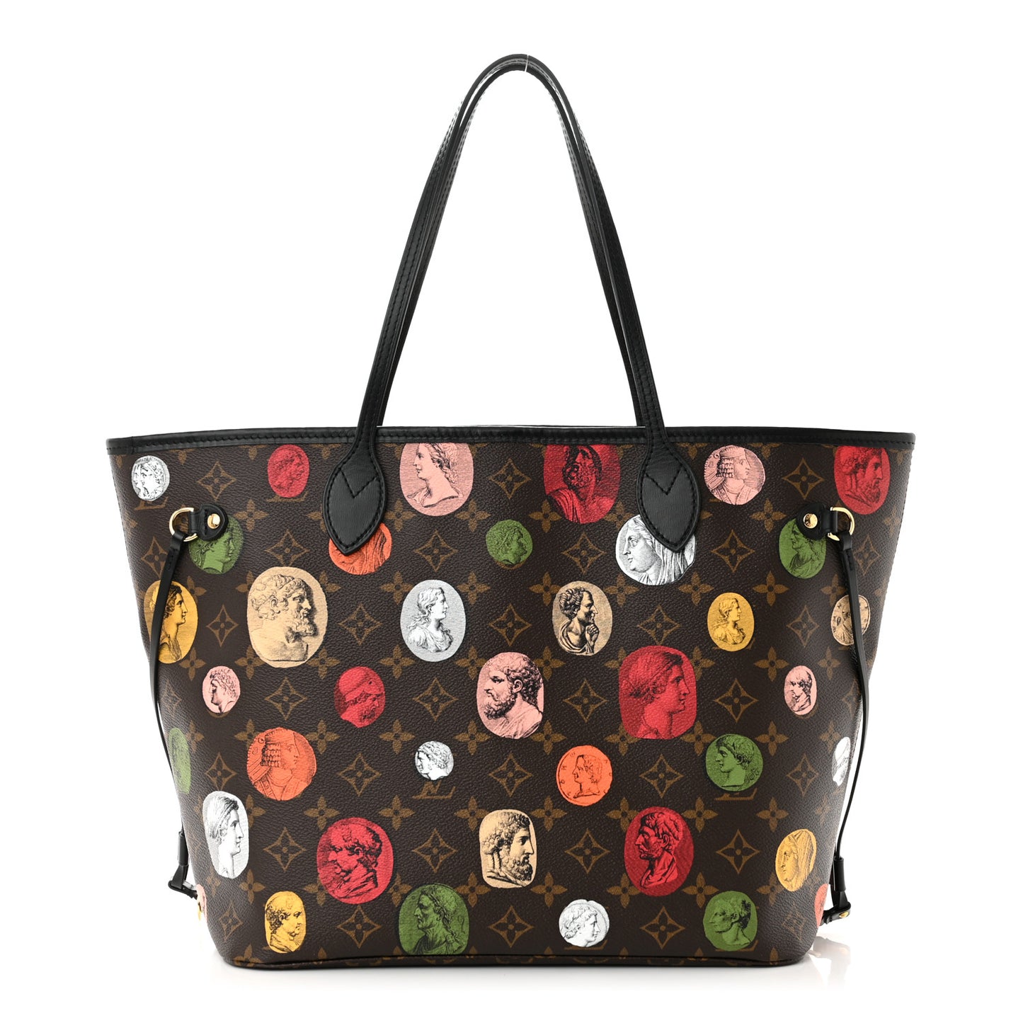 X Fornasetti Monogram Cameo Neverfull MM