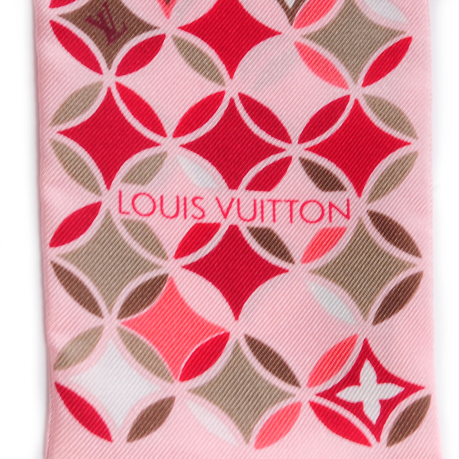 Louis Vuitton Silk Etoile Bandeau Pink 3 of 5