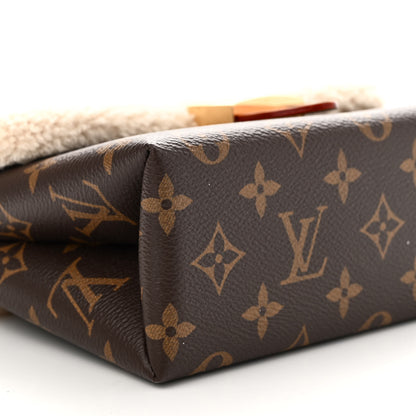 Louis Vuitton Monogram Shearling Cozygram Locky BB 8 of 9