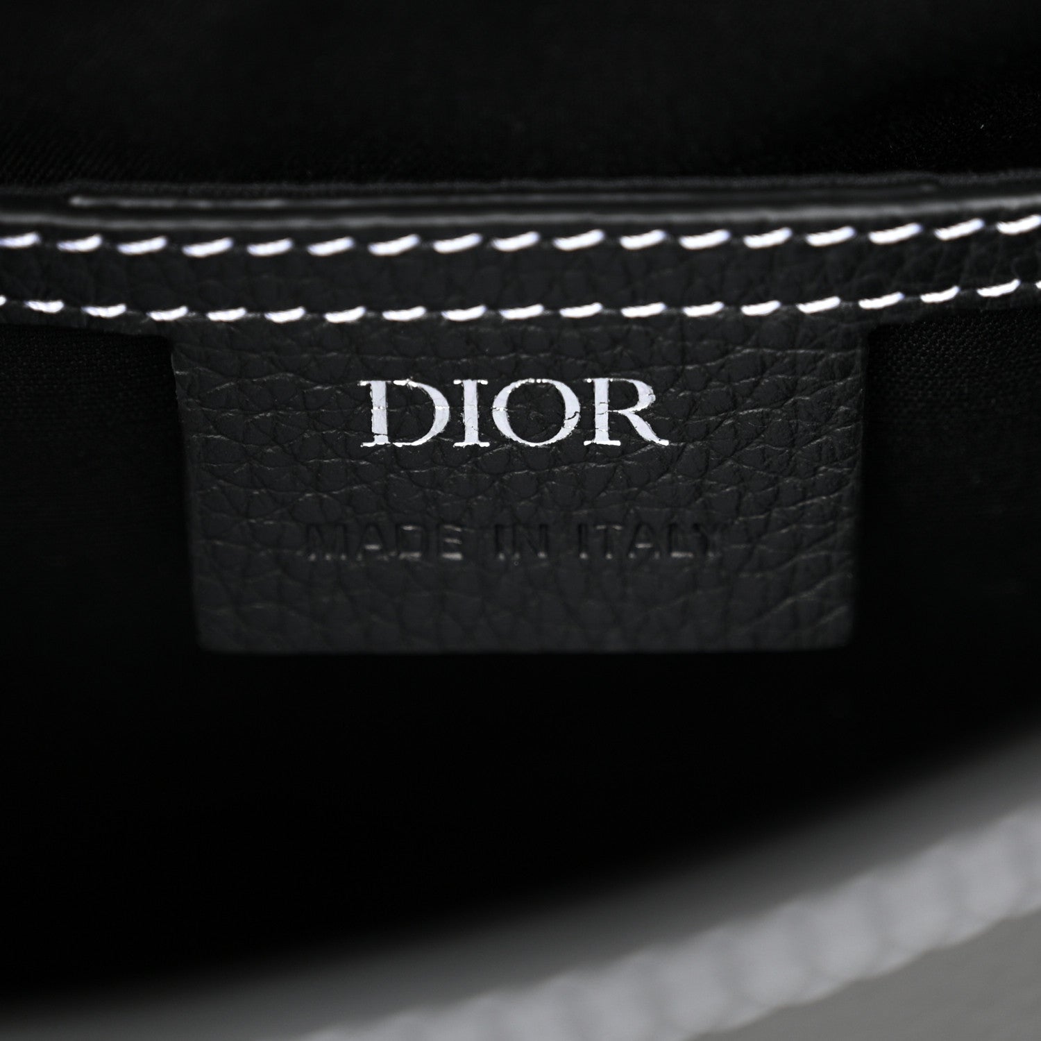 Christian Dior Grained Calfskin Mini Gallop Sling Bag Black 6 of 10