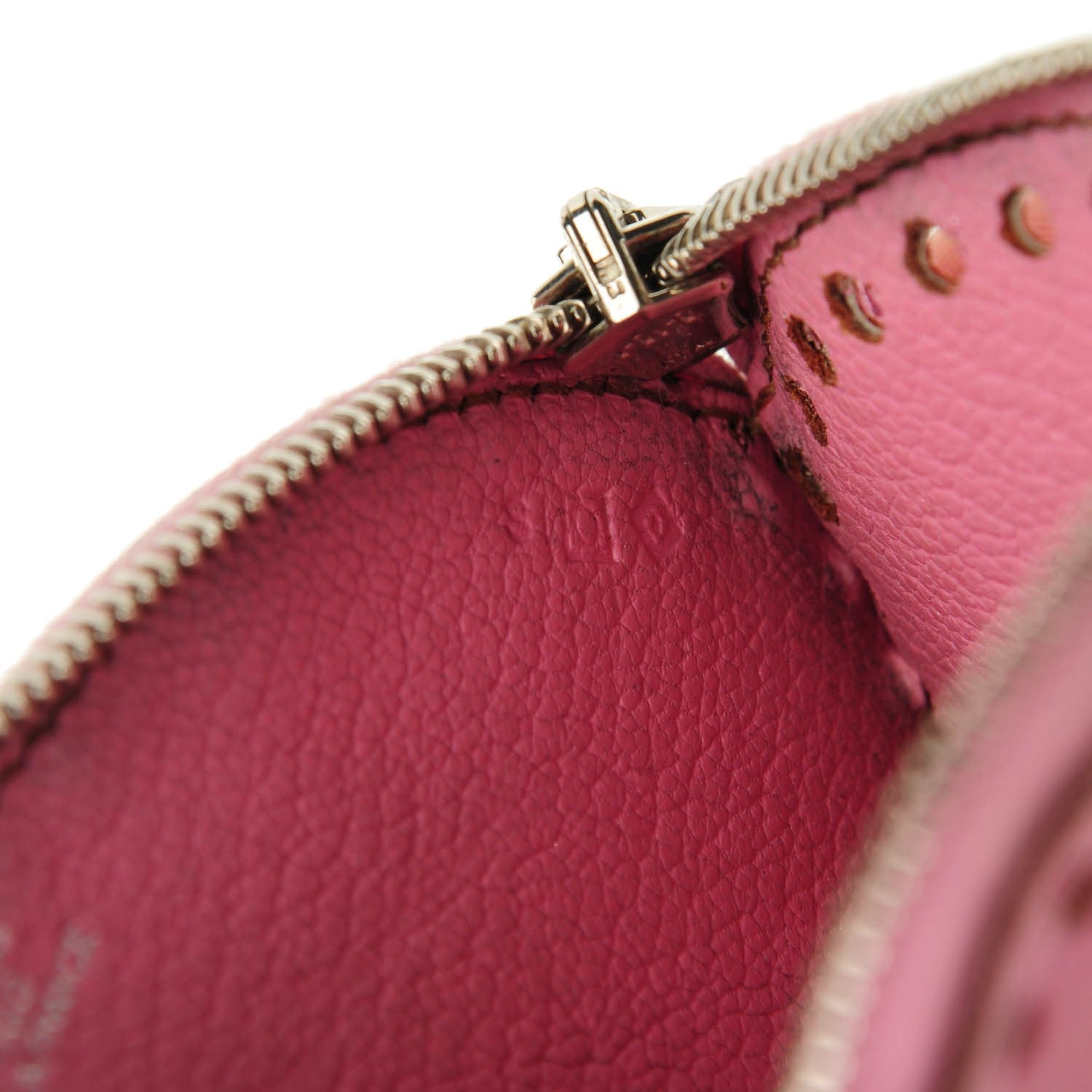 Hermes Chevre Mysore Evelyne Coin Purse Pink 9 of 9