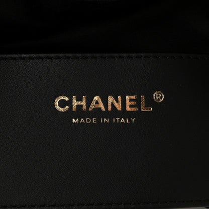Chanel Suede Quilted Small Chanel 25 Handbag Black 6 of 11