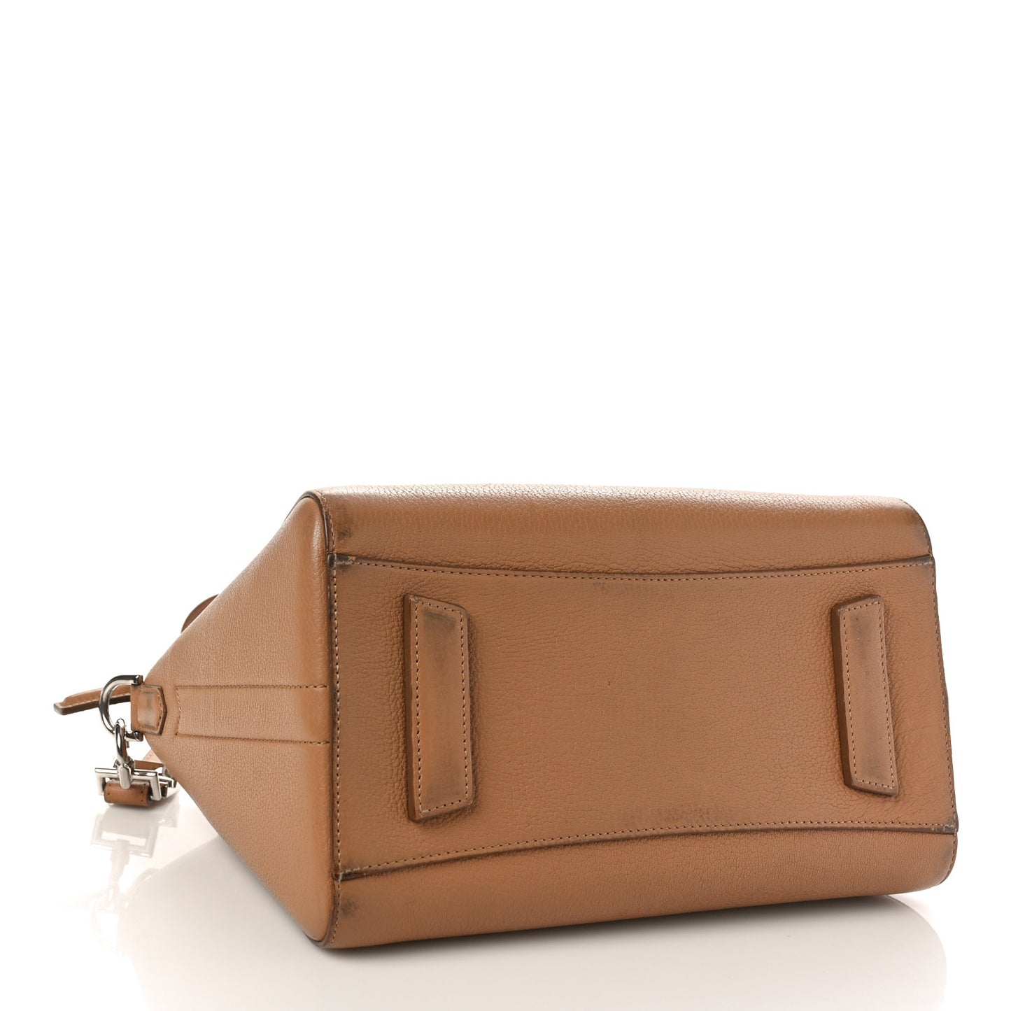 Sugar Goatskin Small Antigona Beige