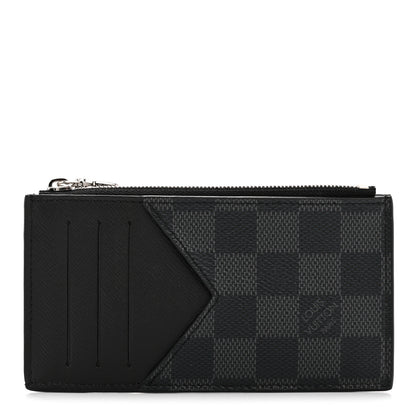Louis Vuitton Damier Graphite Coin Card Holder 1 of 8