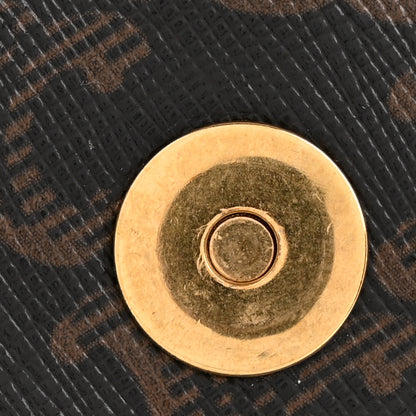 Celine Triomphe Canvas Calfskin Mini Folco Backpack Tan 13 of 15