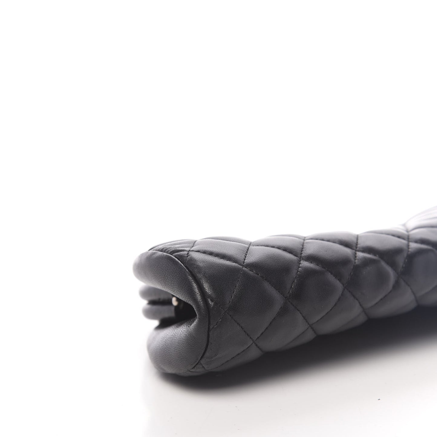 Lambskin Quilted Timeless Clutch Black