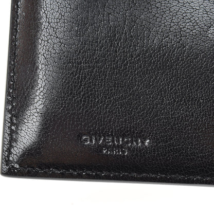 Givenchy Goatskin Diamond Quilted GV3 Medium Wallet Black 6 of 13