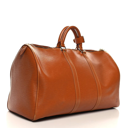 Louis Vuitton Epi Keepall 45 Cipango 3 of 12