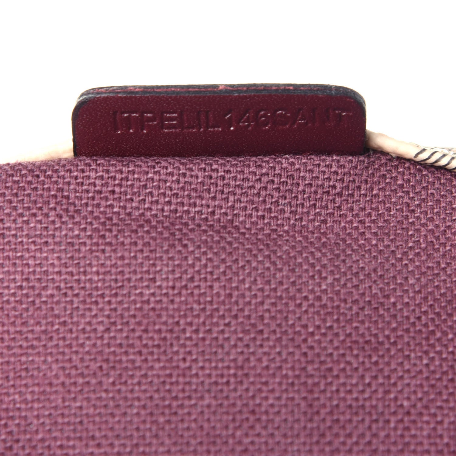 Burberry Haymarket Check Small Canterbury Tote Burgundy 7 of 10