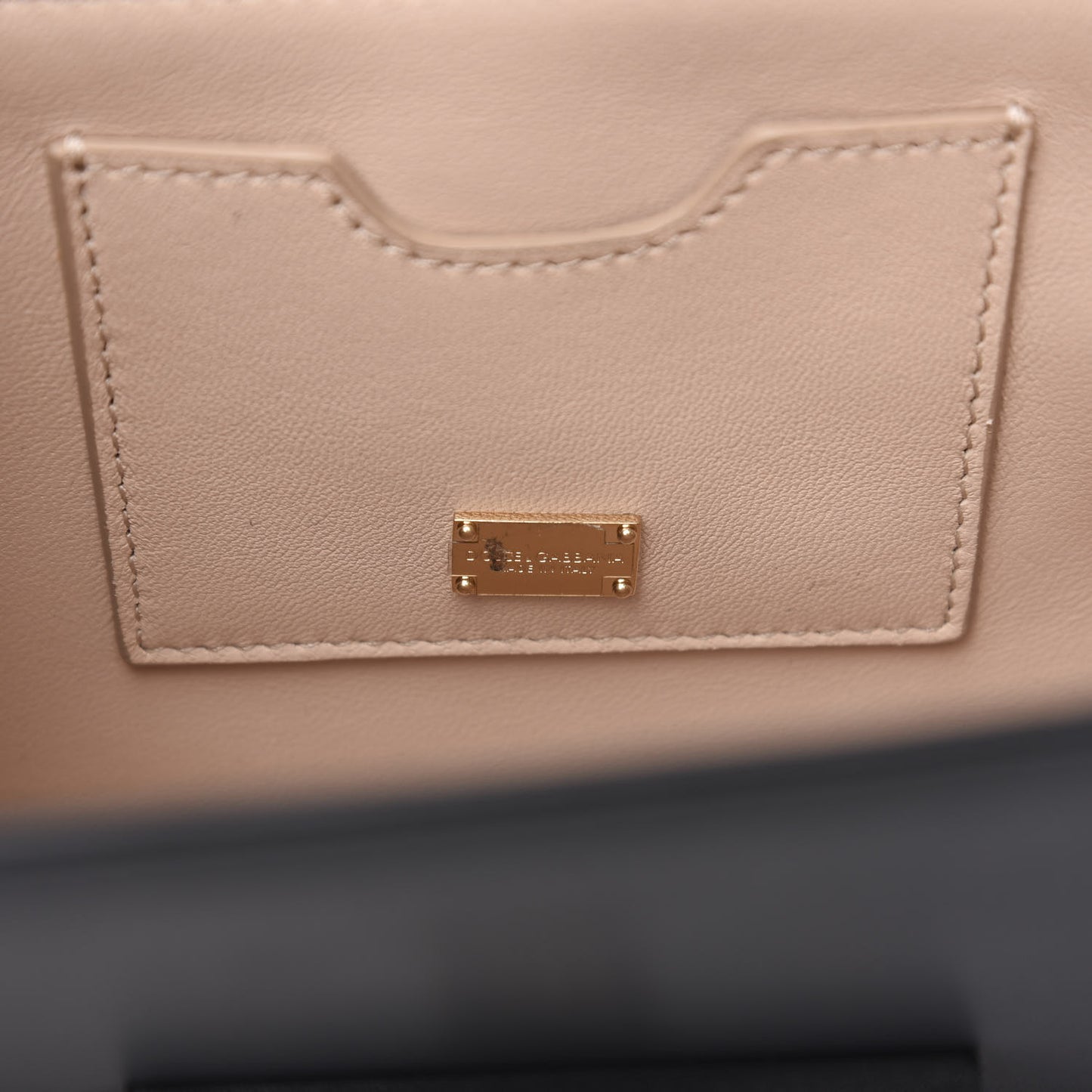 Calfskin Lucia Satchel Dark Blue