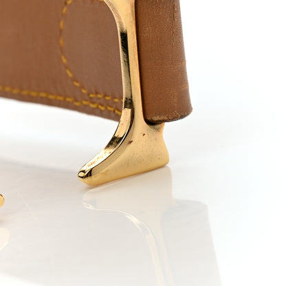 Christian Dior Denim Calfskin Saddle Bag Blue 12 of 13