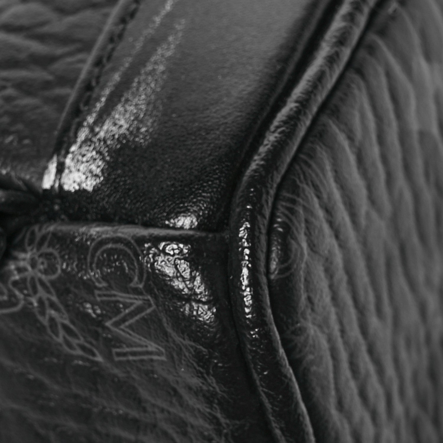 MCM Visetos Side Stud X-Mini Stark Bebe Boo Backpack Black 11 of 14