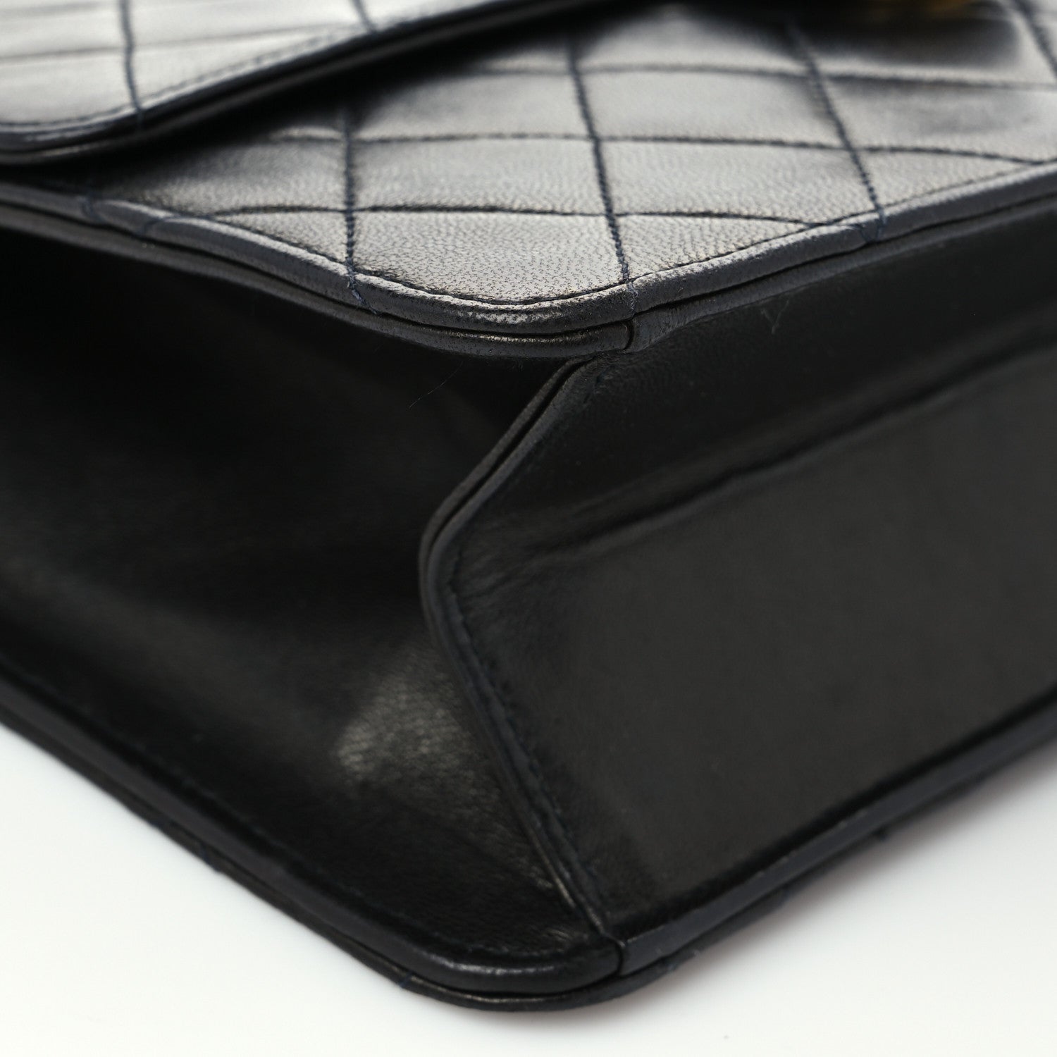 Chanel Lambskin Quilted Small Single Flap Black 7 of 8