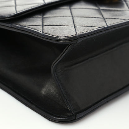 Chanel Lambskin Quilted Small Single Flap Black 7 of 8