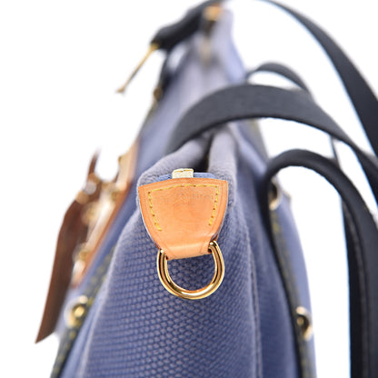 Louis Vuitton Toile Antigua Cabas MM Blue 8 of 13