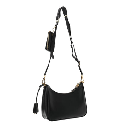 Prada Saffiano Lux Re-Edition 2005 Shoulder Bag Black 3 of 10