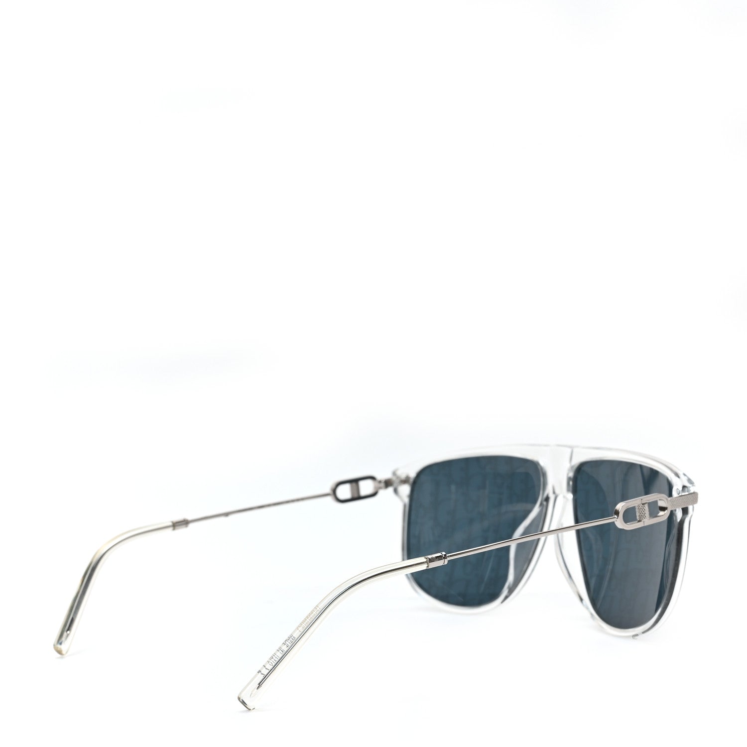 Christian Dior Acetate Oblique CD Rectangular Sunglasses 4 of 6
