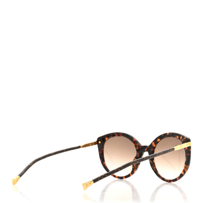 Louis Vuitton Monogram Charlotte Z0757E Sunglasses Dark Tortoise 4 of 8