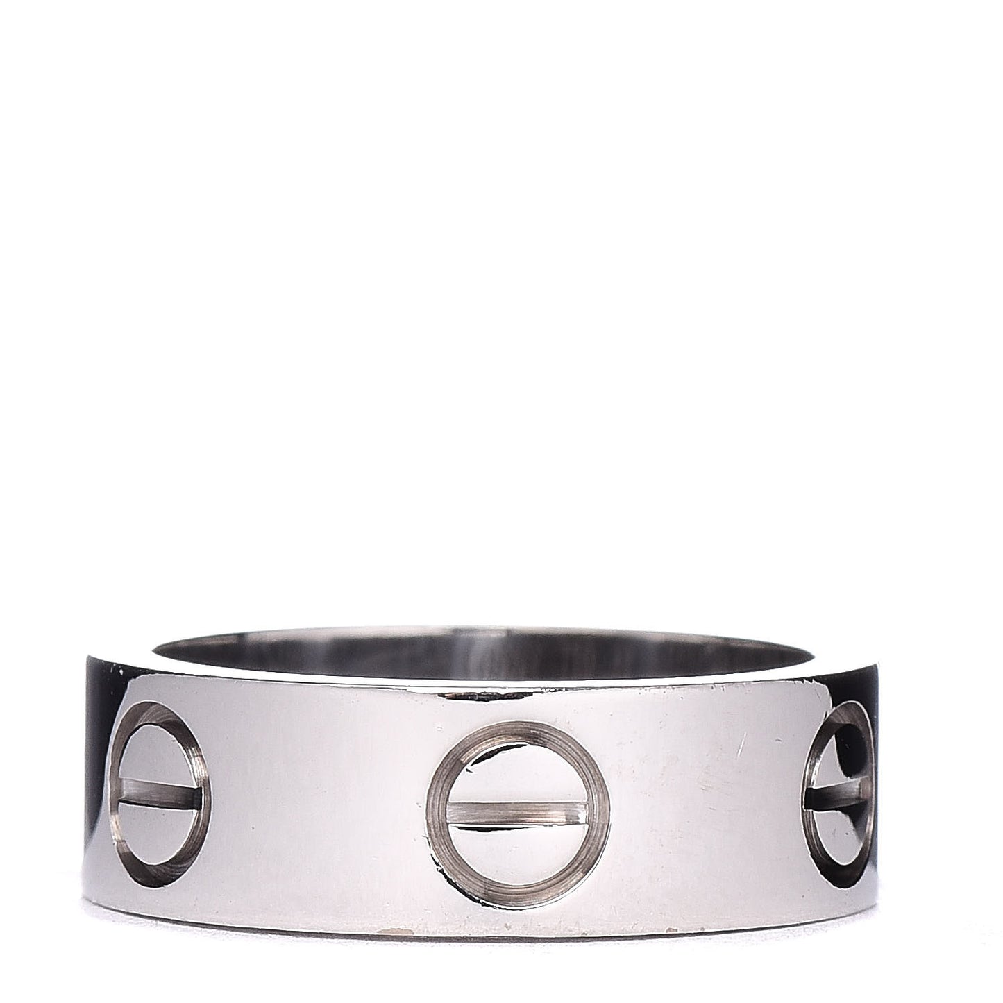 18K White Gold 5.5mm LOVE Ring 47 4