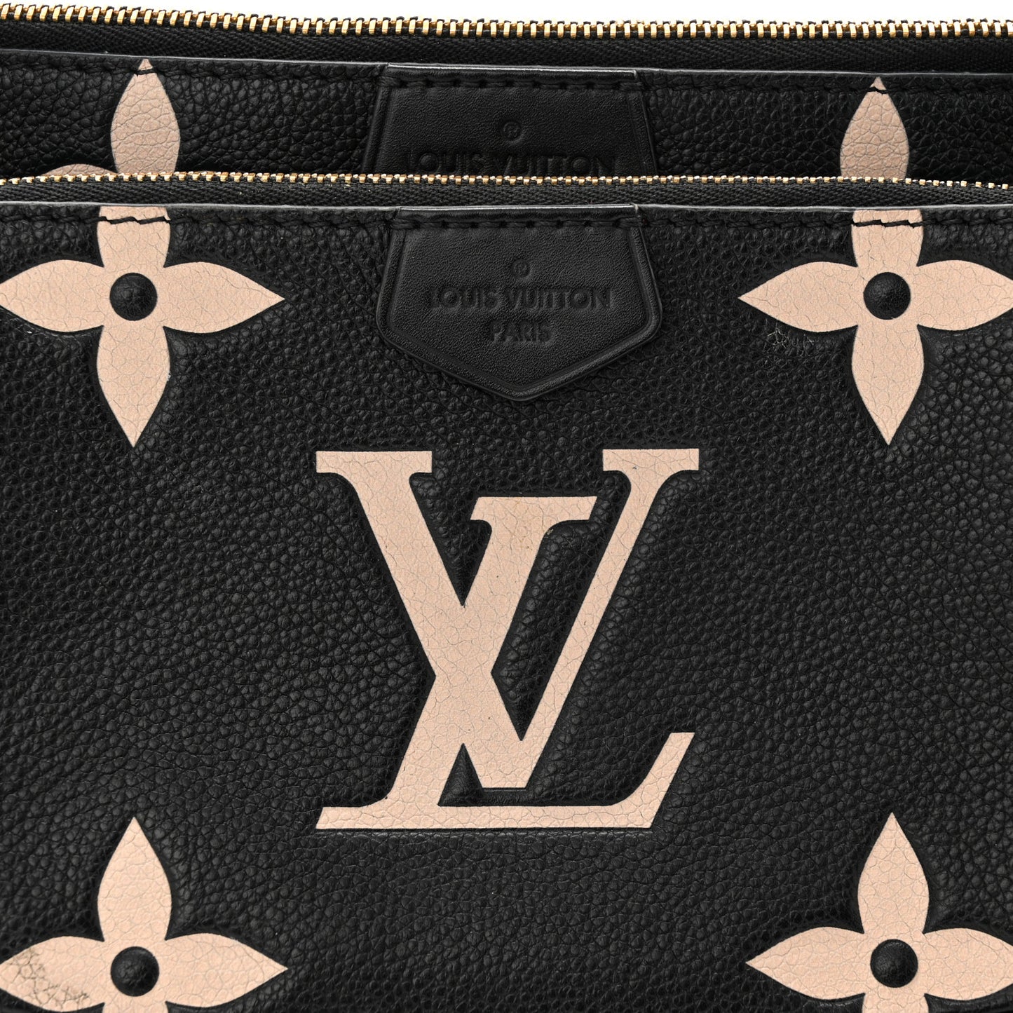 Empreinte Monogram Giant Multi Pochette Accessories Black Beige