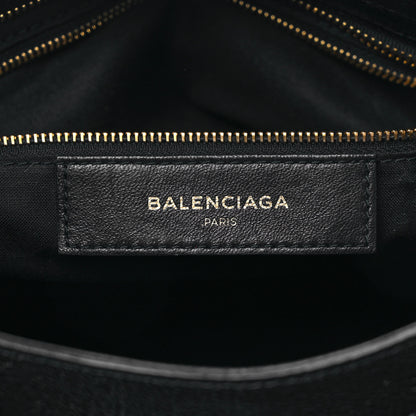 Balenciaga Chevre Gold Metallic Edge Hardware City Black 6 of 9