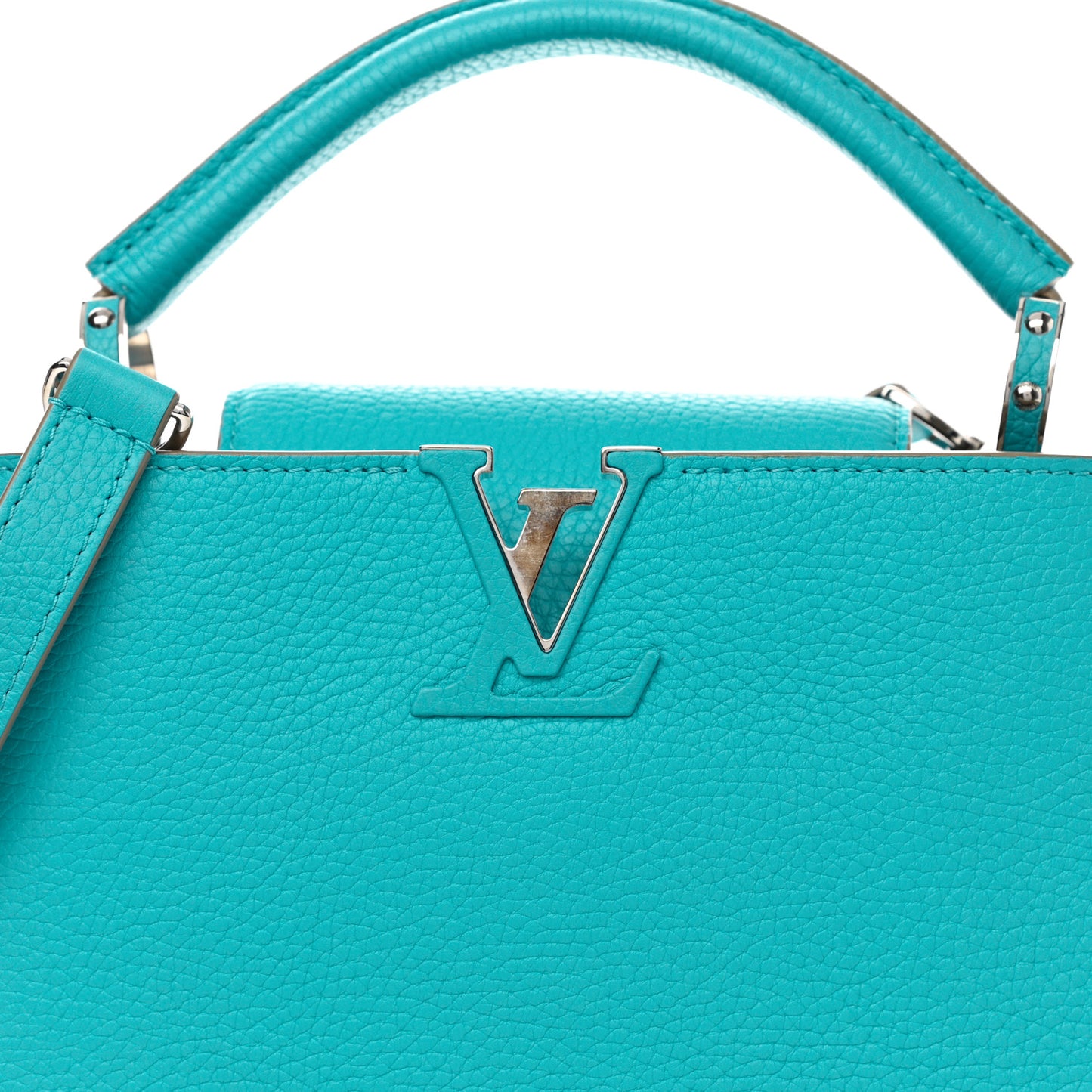 Taurillon Capucines BB Turquoise