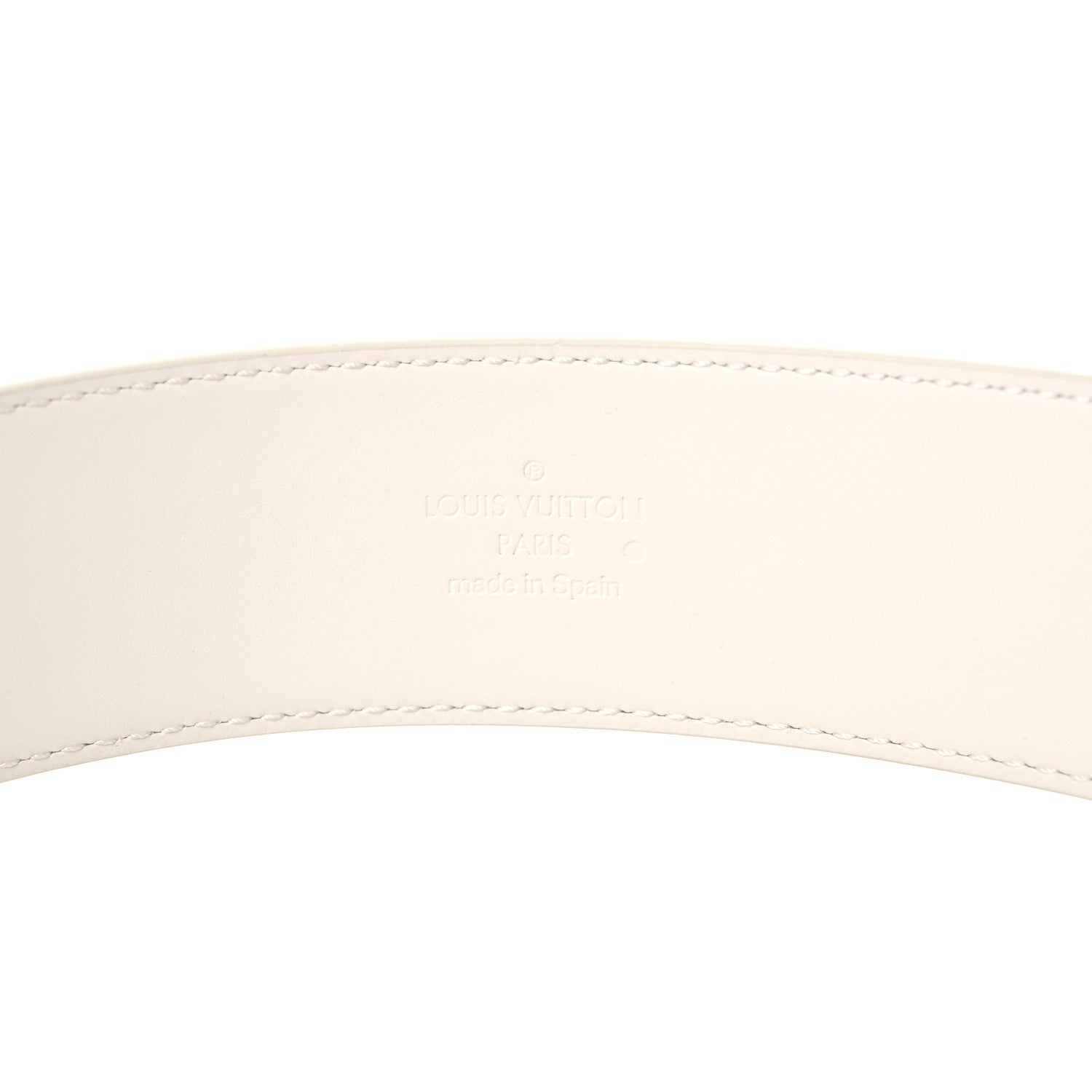 Louis Vuitton PVC Monogram 40mm LV Initiales Reversible Belt 90 36 Iridescent Prism 4 of 6