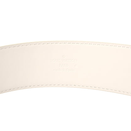 Louis Vuitton PVC Monogram 40mm LV Initiales Reversible Belt 90 36 Iridescent Prism 4 of 6