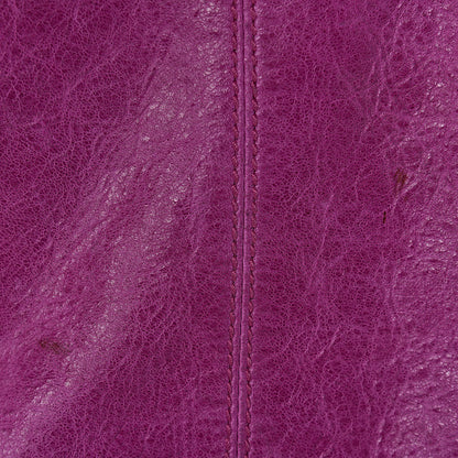 Balenciaga Agneau Giant 21 Silver Hardware Weekender Magenta 25 of 32
