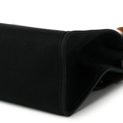Hermes Toile Vache Hunter Herbag Zip 31 PM Ebene Black 11 of 12