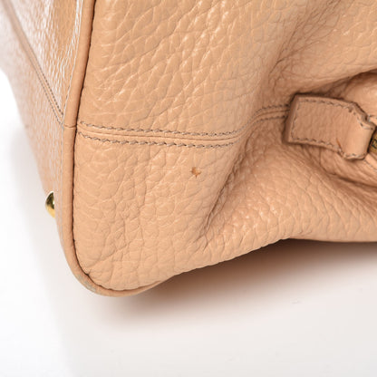 Fendi Pebbled Calfskin Small Chameleon Tote Nude 14 of 15