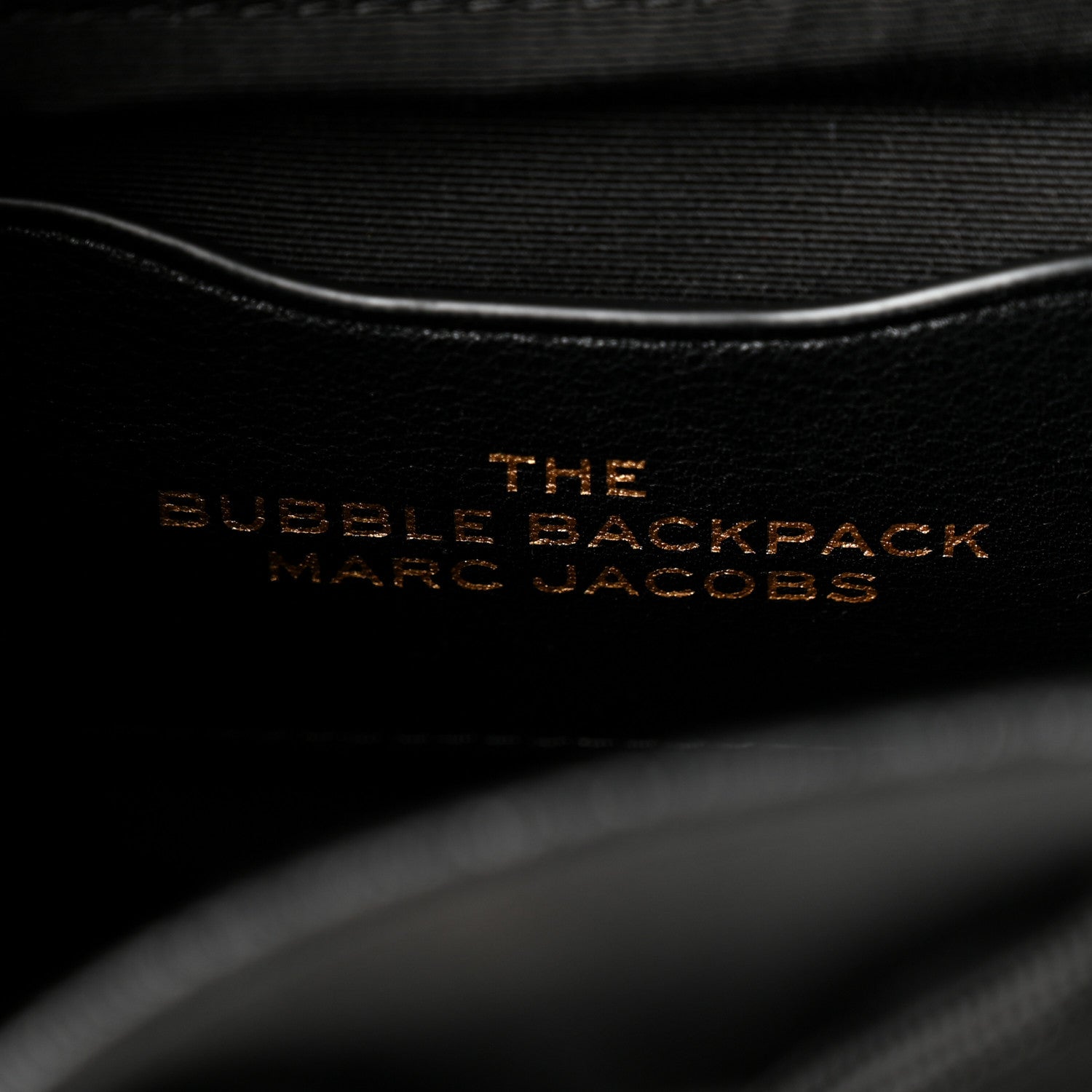 Marc Jacobs Calfskin The Bubble Backpack Black 6 of 9