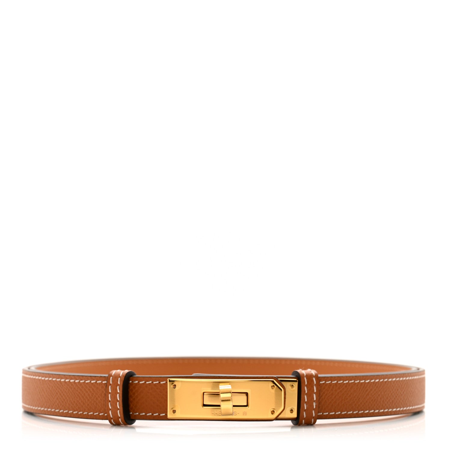 Hermes Epsom Kelly Belt Gold 1 of 4