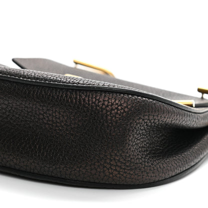 Chloe Grained Lambskin Mini Drew Shoulder Bag Black 9 of 13