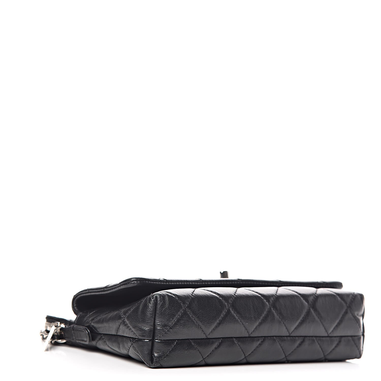 Chanel Lambskin Quilted Crossbody Black 4 of 13