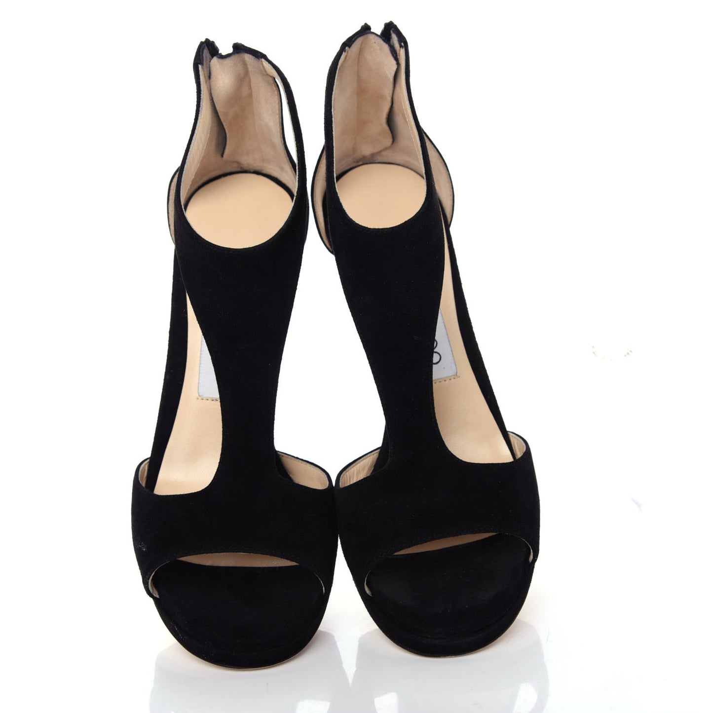 Suede Lana 100 Sandals 36.5 Black