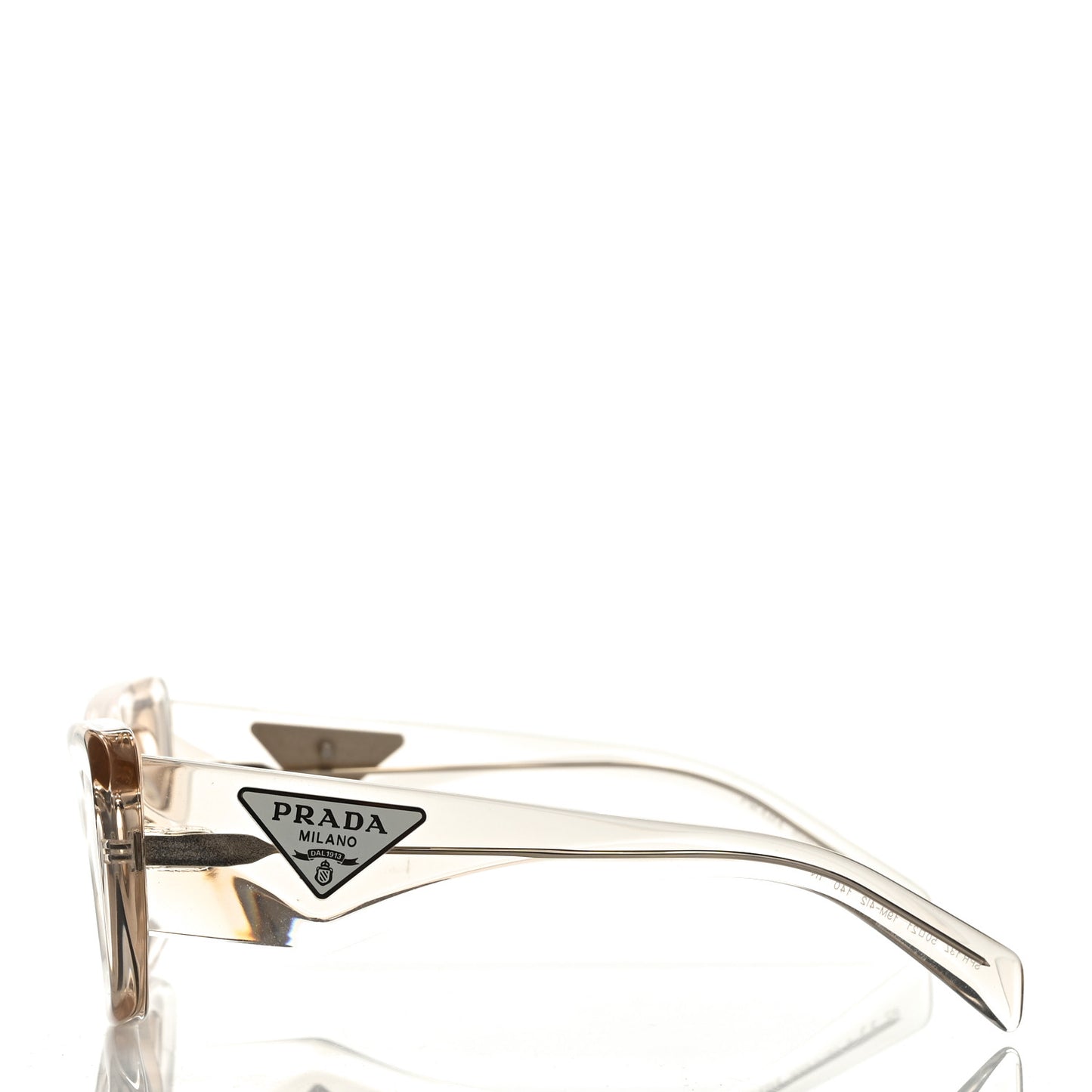 Cat Eye Sunglasses SPR 13Z Transparent Beige