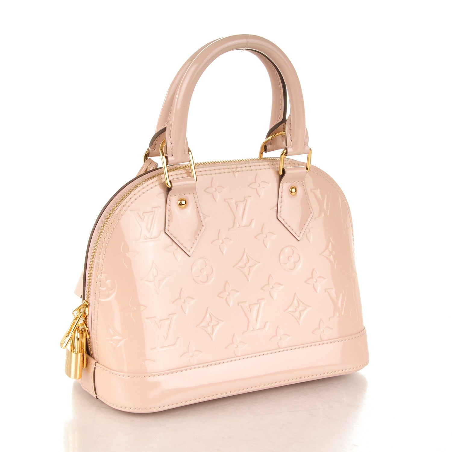 Louis Vuitton Vernis Alma BB Rose Angelique 3 of 7