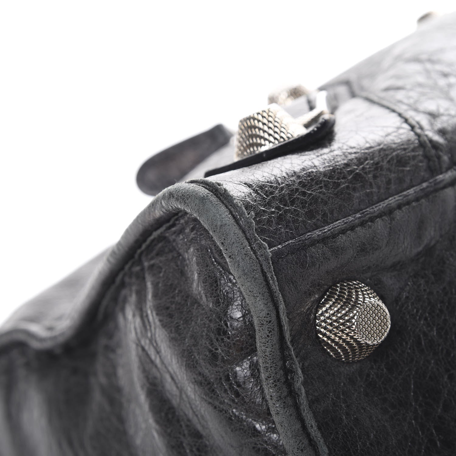 Balenciaga Agneau Giant 21 Silver Hardware Work Black 8 of 16