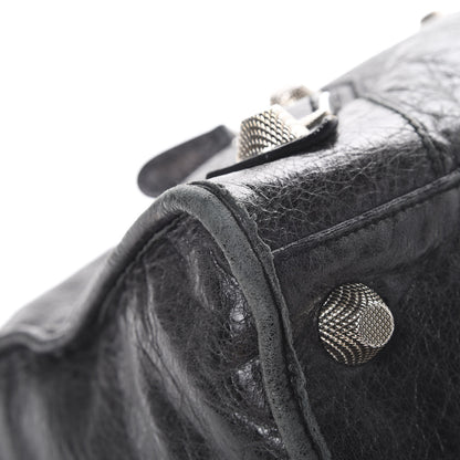 Balenciaga Agneau Giant 21 Silver Hardware Work Black 8 of 16